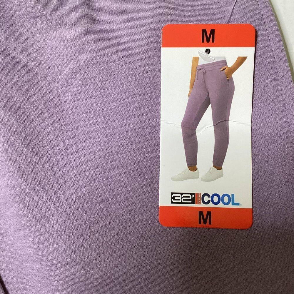 32 Degrees Cool Women's Jogger Rebecca Violet Medium Super Soft - Picture 4 of 7